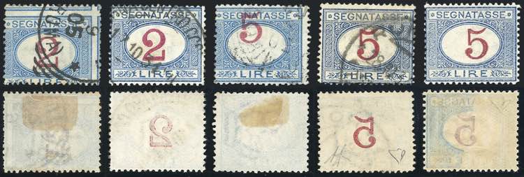 1903 - 2 lire e 5 lire, cinque ... 
