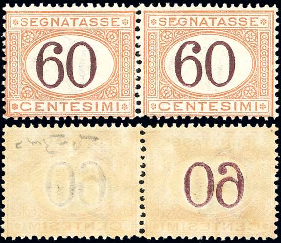 1924 - 60 cent. arancio e bruno ... 