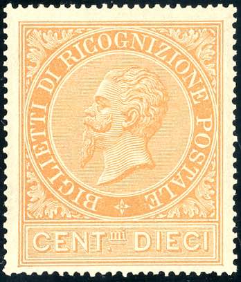 1874 - 10 cent. (1), ottima ... 