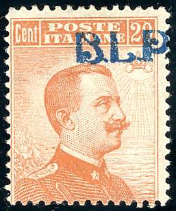1921 - 20 cent. soprastampa BLP ... 