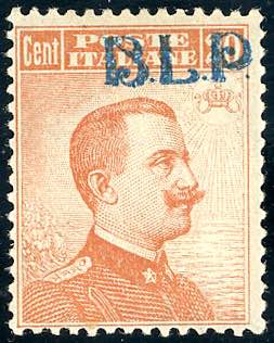 1921 - 20 cent., soprastampa BLP ... 