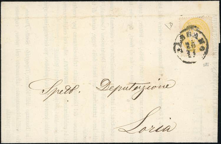 1865 - 2 soldi giallo, dent. 14 ... 