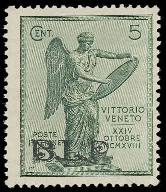 1922 - 5 cent. Vittoria, non ... 
