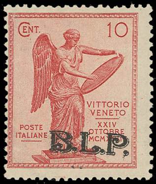 1922 - 10 cent. Vittoria, ... 