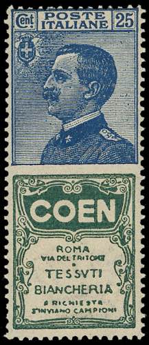 1924 - 25 cent. Coen (5), buona ... 