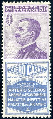 1924 - 50 cent. Siero Casali (15), ... 
