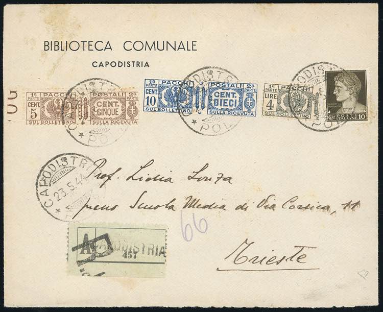 1944 - 4 lire, la sola sezione di ... 
