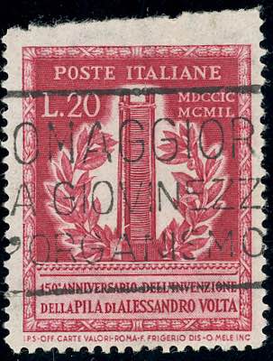 1949 - 20 lire Volta, non ... 