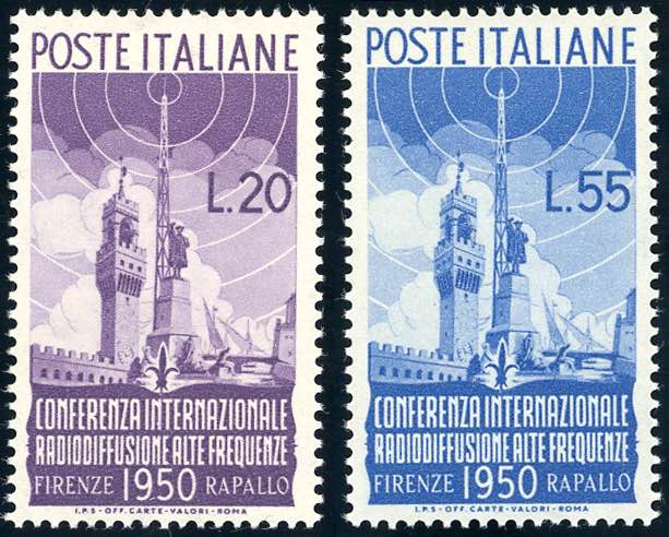 1950 - Radiodiffusione (623/624), ... 