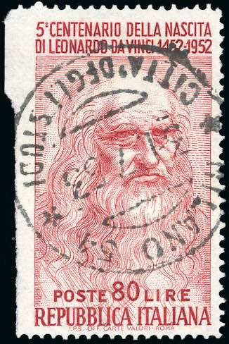 1952 - 80 lire Leonardo, non ... 