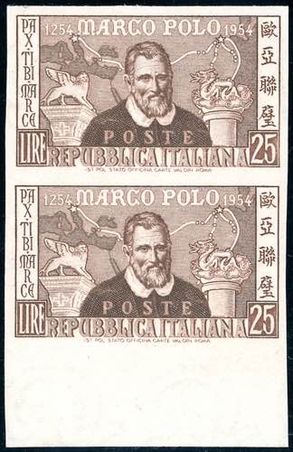 1954 - 25 lire lire Marco Polo, ... 