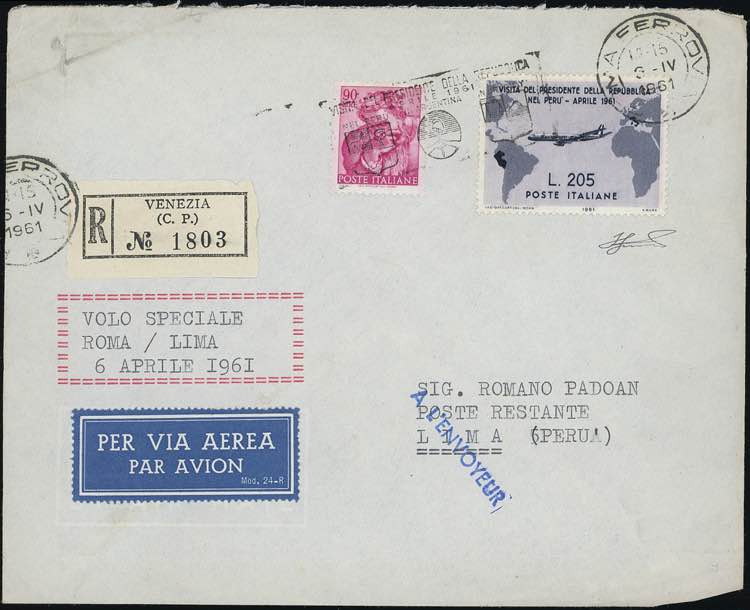 1961 - 205 lire Gronchi rosa ... 