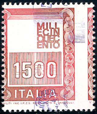 1979 - 1.500 lire Alti valori, ... 