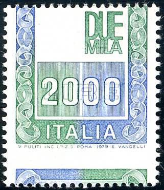 1989 - 2.000 lire Alti valori, ... 