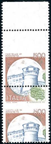 1980 - 500 lire Castelli, ... 