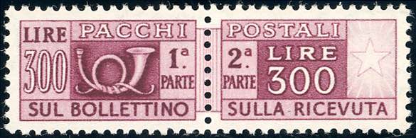 1948 - 300 lire lilla bruno, ... 