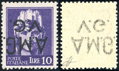 1945 - 10 lire Imperiale, ... 