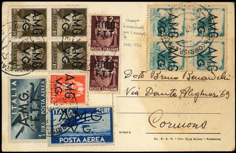 1948 - 25 cent., blocco di ... 