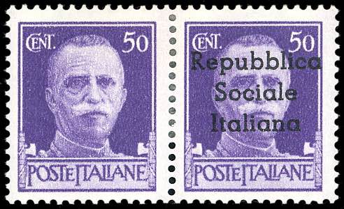 TERAMO 1944 - 50 cent., coppia ... 