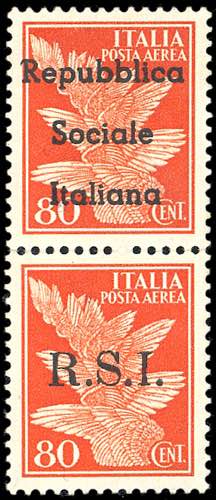 TERAMO 1944 - 80 cent. posta ... 