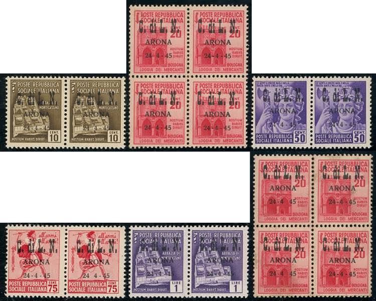 ARONA 1945 - Interessante insieme ... 