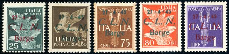 BARGE 1945 - Posta aerea ... 