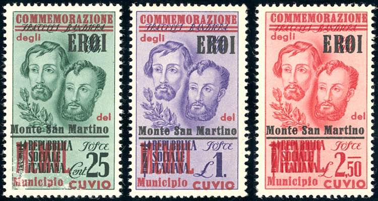 CUVIO 1945 - Fratelli Bandiera, ... 