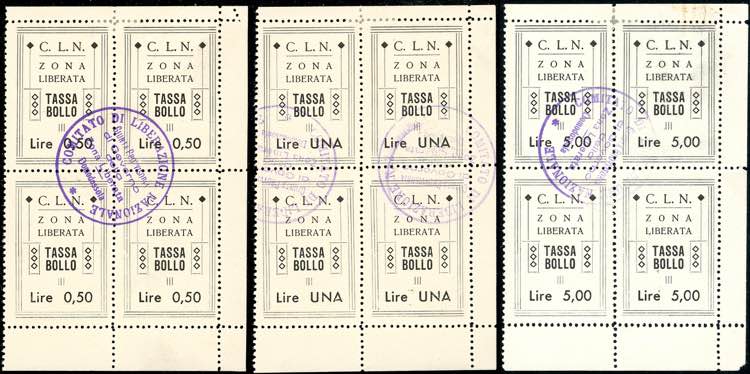 DOMODOSSOLA FISCALI 1944 - Marche ... 