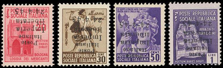 IMPERIA 1945 - 20 cent., 30 cent., ... 