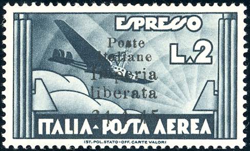 IMPERIA 1945 - 2 lire ardesia ... 