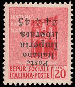 IMPERIA 1945 - 20 cent. Monumenti ... 