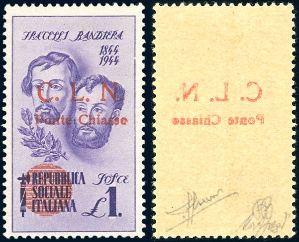 PONTE CHIASSO 1945 - 1 l. Fratelli ... 