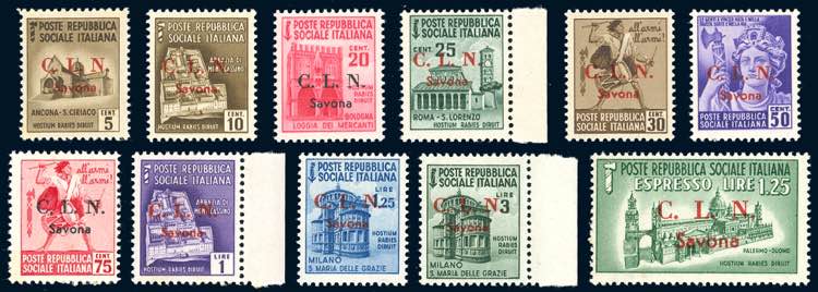 SAVONA 1945 - Monumenti Distrutti, ... 