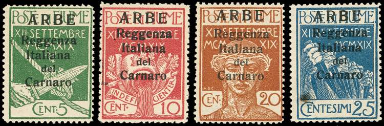 ARBE 1920 - Soprastampati in ... 