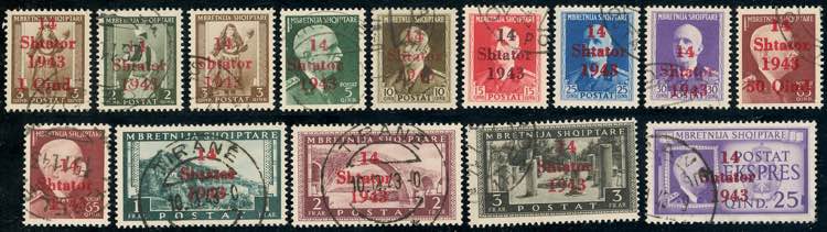 OCCUPAZIONE TEDESCA ALBANIA 1943 - ... 