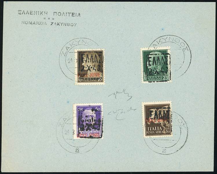 ZANTE AMMINISTRAZIONE CIVILE GRECA ... 