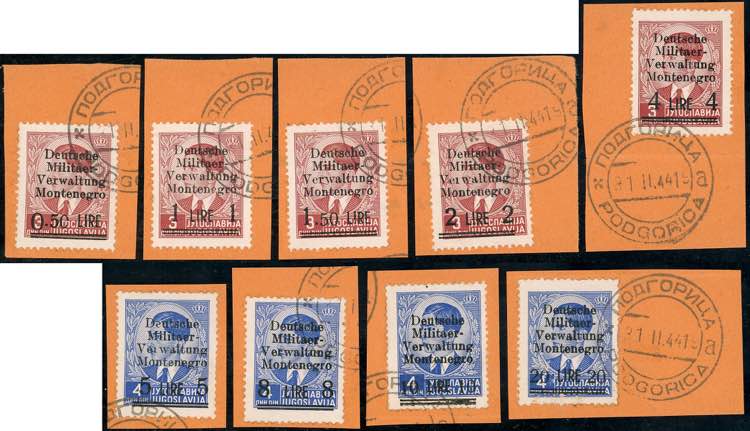 OCCUPAZIONE TEDESCA MONTENEGRO ... 