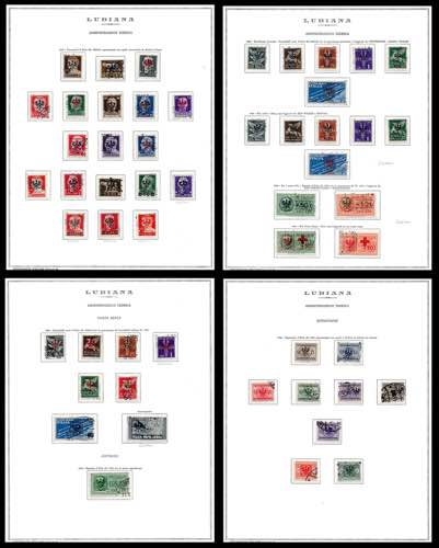 OCCUPAZIONE TEDESCA LUBIANA 1944 - ... 