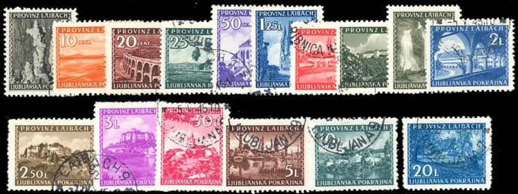 OCCUPAZIONE TEDESCA LUBIANA 1945 - ... 