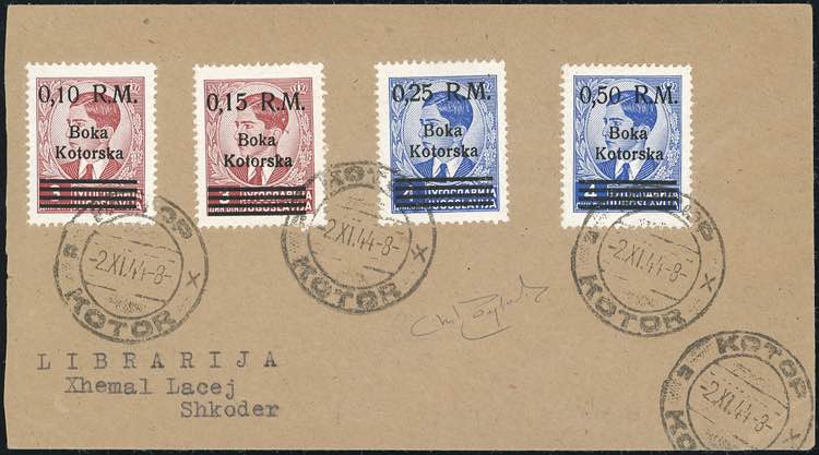 OCCUPAZIONE TEDESCA CATTARO 1944 - ... 