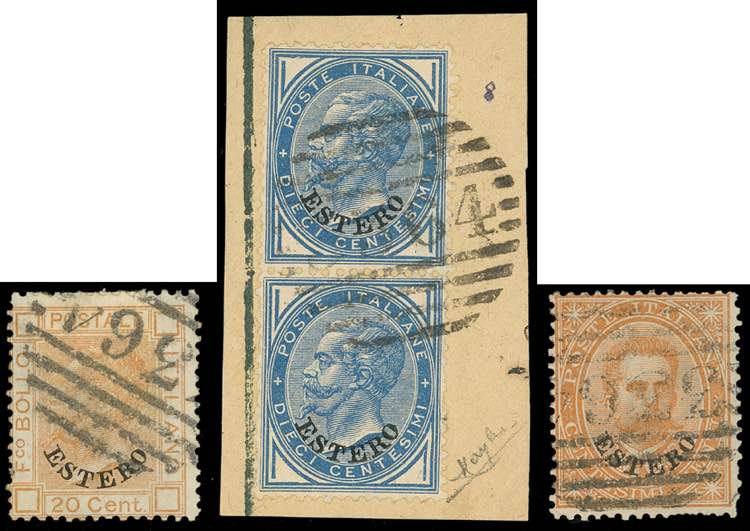 SUSA 1881 - Due francobolli ... 