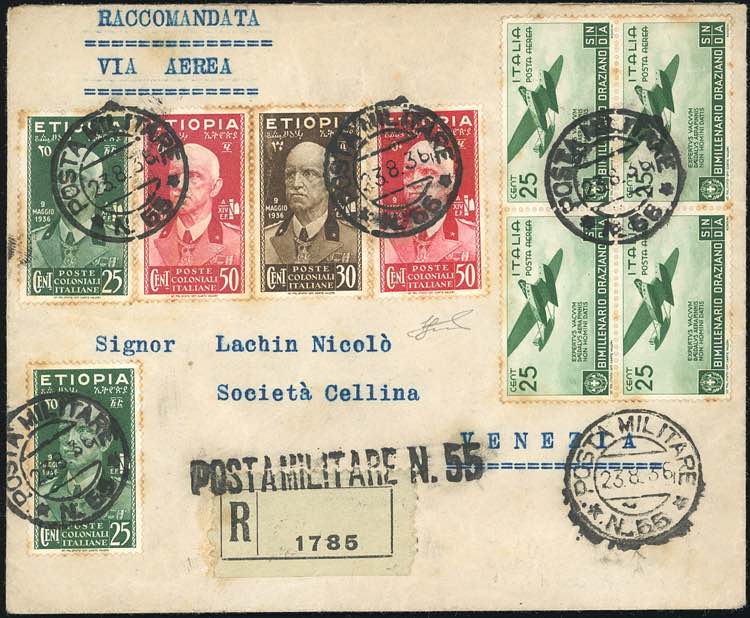 1936 - 25 cent., due esemplari, 30 ... 