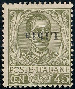1917 - 45 cent. Floreale, ... 