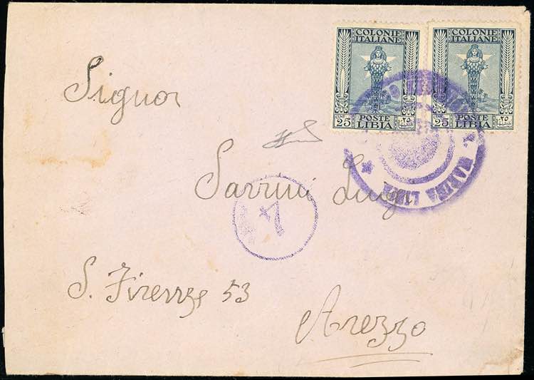 1941 - 25 cent. Pittorica, due ... 