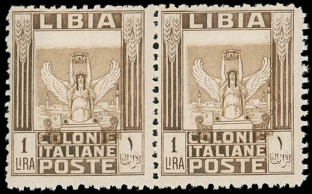 1926 - 1 lira Pittorica, centro ... 
