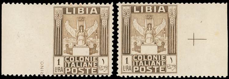 1926 - 1 lira Pittorica, dent. 11, ... 