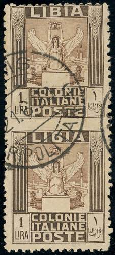 1926 - 1 lira Pittorica, dent. 11, ... 