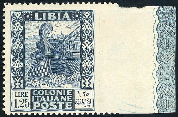 1931 - 1,25 lire Pittorica, dent. ... 