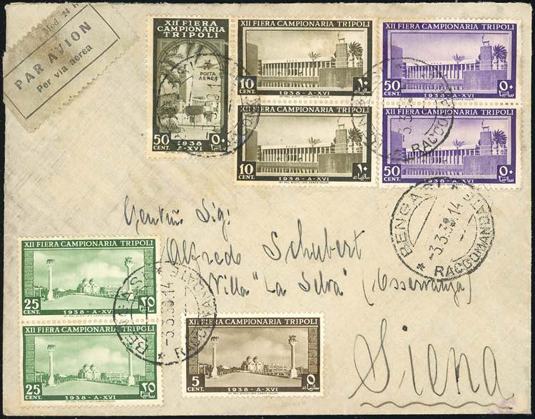 1938 - 5 cent., 10 cent., coppia, ... 