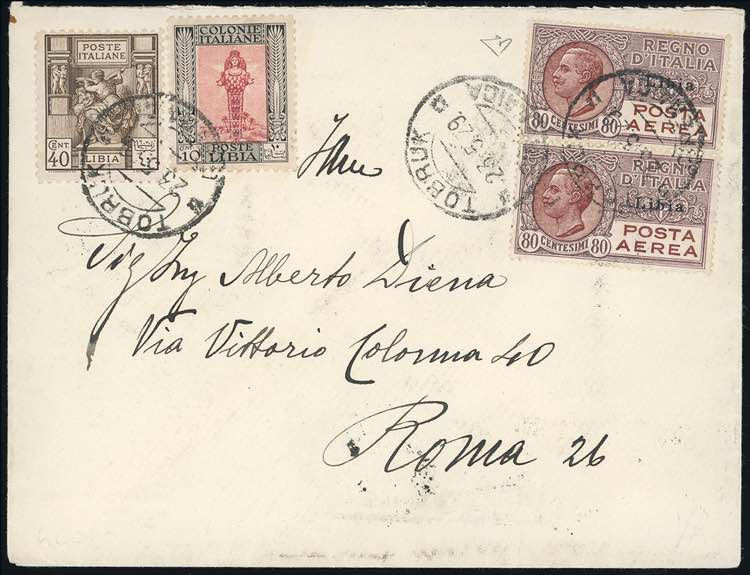 POSTA AEREA 1929 - 80 cent. ... 